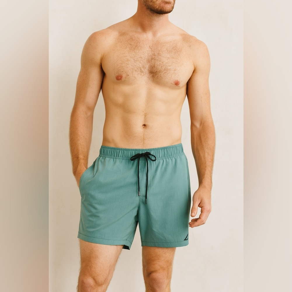Mr‎ Swim Teal Swim Trunk Size XL NWOT Men’s Resort Beach Vacation Shorts
